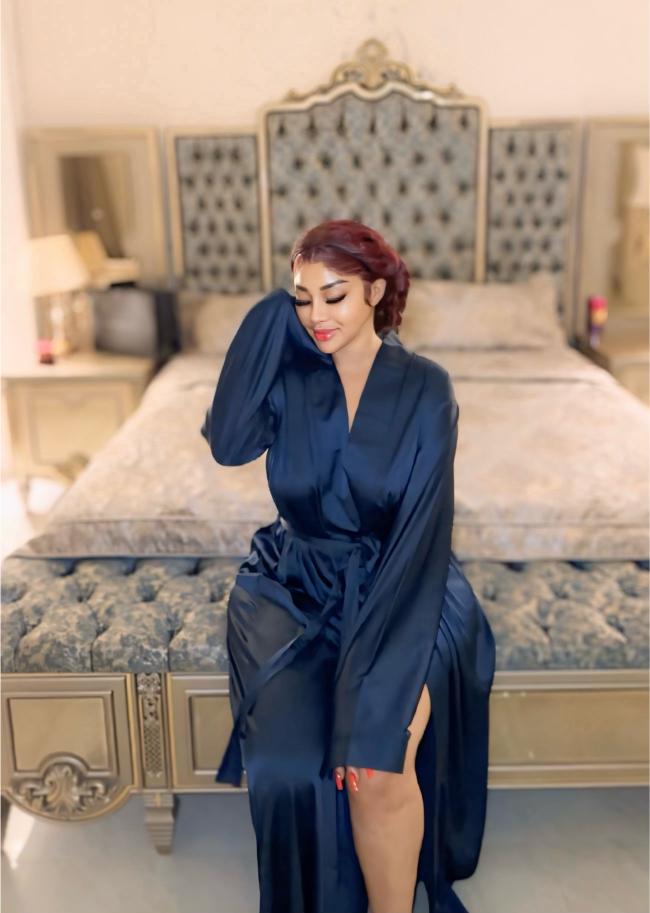 Sasha Silk Robe